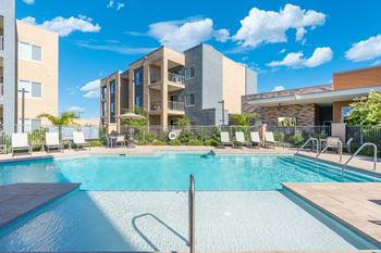 Resort-style pool